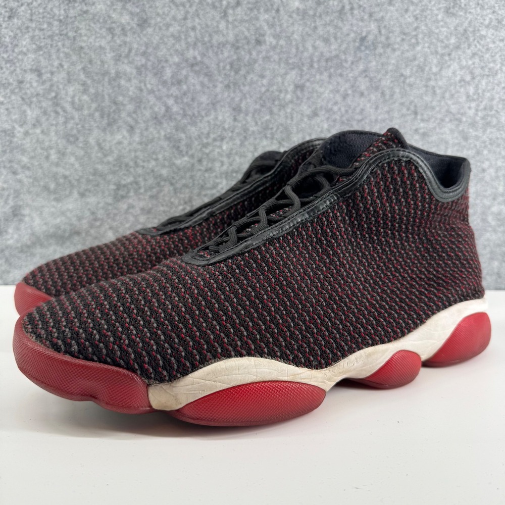 Jordan Horizon Basketball Shoes Mens 11.5 Black Red Woven 823581-001